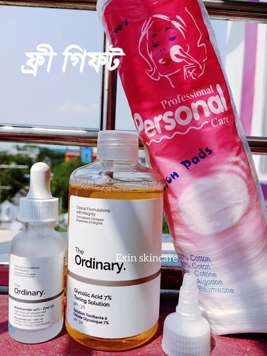 The ordinary toning solution and niacinamide serum